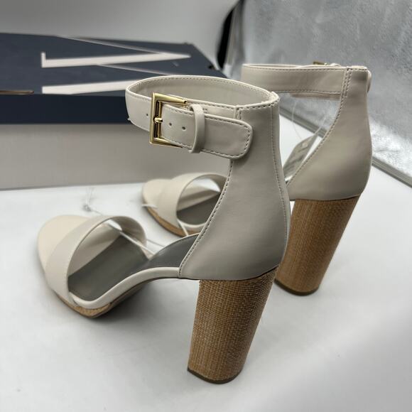 Worthington Womens Lynch Heeled Sandals Ivory Size 10M - Picture 9 of 16